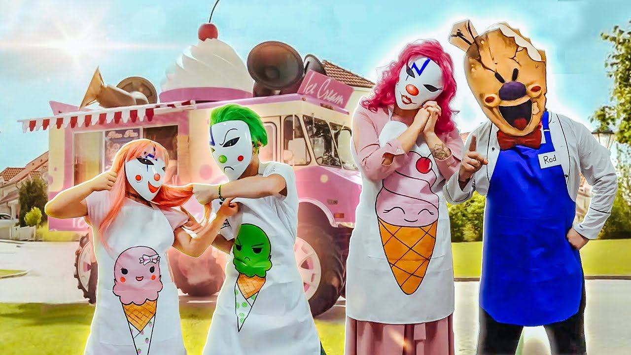 КАЖДАЯ СЕМЬЯ МОРОЖЕНЩИКА ТАКАЯ в реальной жизни! ЧТО НАТВОРИЛ МОРОЖЕНЩИК?! смотреть онлайн