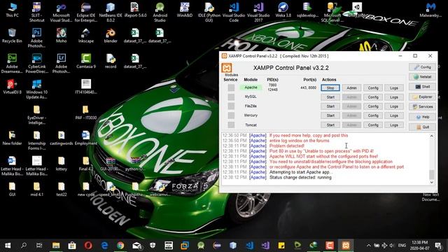 [Solved] Port 80 in use by Unable to open process with PID 4! issue in XAMPP server смотреть онлайн