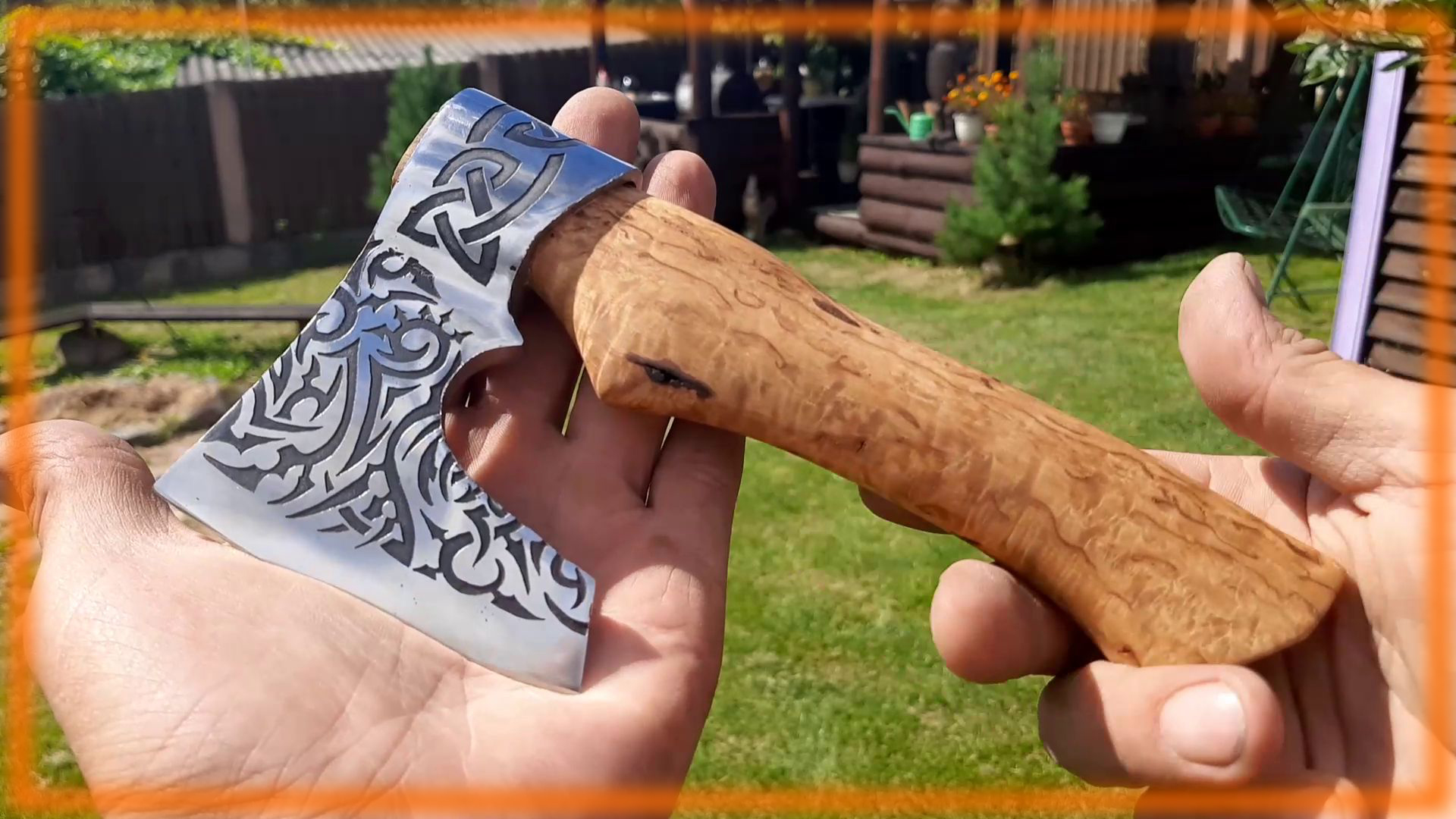 Сувенирный топор из рессоры смотреть онлайн