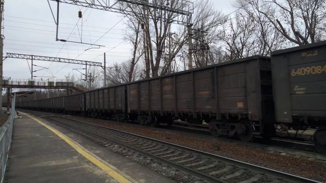 21.12.2022. (Приветливая 'углярка'). 'ВЛ80С-1591/2089' с грузовым. смотреть онлайн