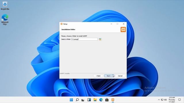 How To Install And Configure XAMPP 8.0.7 on Windows 11 смотреть онлайн