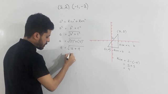 How to find Distance between Two Points In x,y Coordinate System Formula and Short Trick смотреть онлайн