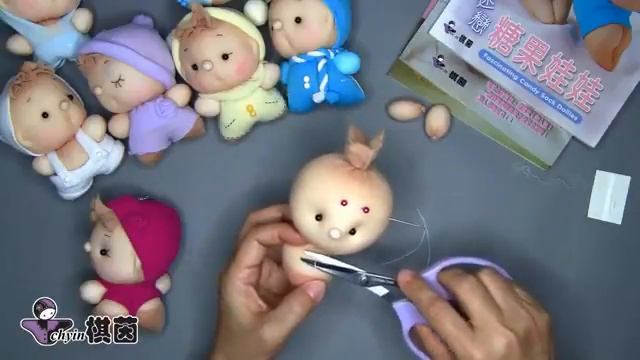 Китай, урок - делаем куклу из чулка своими руками смотреть онлайн