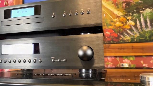 Стерео комплект: усилитель Rotel A14 mkII и CD проигрыватель Rotel CD14 mkII смотреть онлайн