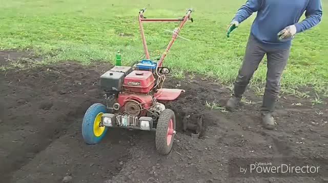 Как посадить картошку мотокультиватором (мотоблоком). смотреть онлайн