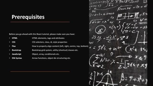 User Application (React | Redux | Axios) - 4. Prerequisites смотреть онлайн