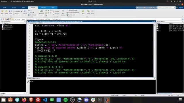 2022 How to Change X and Y Axis Limits in MATLAB | MATLAB Plotting Series смотреть онлайн