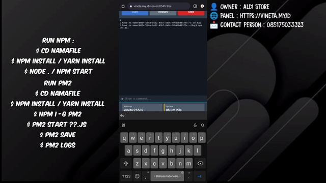 WEB SERVER PENGGANTI HEROKU | FAST RESPON | NO DELAY | ONLINE 24 JAM | COMMAND SHEL | SUPPORT BOT W смотреть онлайн