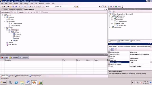 AX2009 SSRS 10 Expressions and Expressionable Properties смотреть онлайн