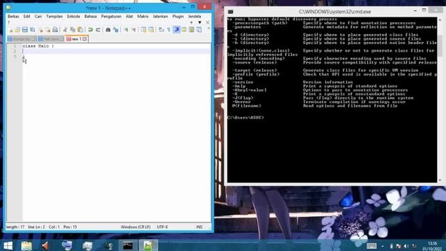 [Tutorial]Cara instalasi Java jdk 8 pada Windows 8 sistem x64-steps-run-SI UNIPDU смотреть онлайн