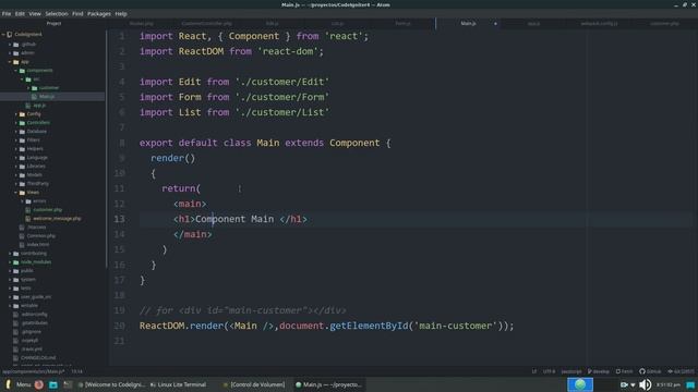 Tutorial CRUD API Rest – CodeIgniter 4 & React.js #2 View смотреть онлайн