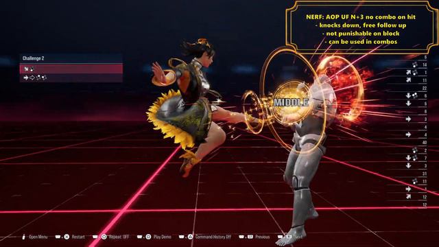 TEKKEN 8 LING XIAOYU CBT - ALL CHANGES смотреть онлайн