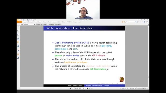 Localization: Lecture-1 Localization in WSN смотреть онлайн
