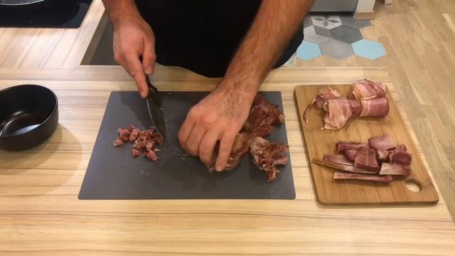 Гороховый суп-пюре с копченостями смотреть онлайн