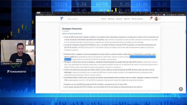 Live #106 | Análise de Ações 4T21, Itaúsa quer investir em CCR e CESP sai da Bolsa