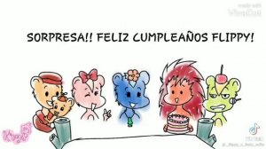 Comic de 💚//Flippy x Flaky//❤ (no es mio pero les dejo que vean XD)