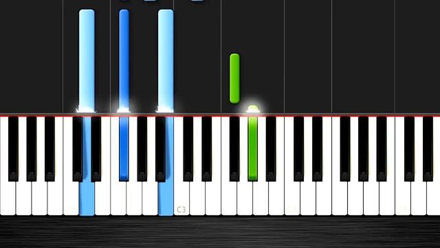 Daft Punk - Get Lucky - EASY Piano Tutorial by PlutaX смотреть онлайн