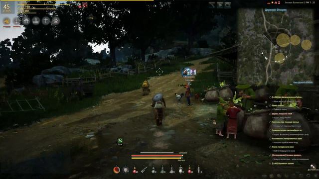 Black Desert | квесты с озвучкой. Деревня Флорин и дейлики. [196] смотреть онлайн