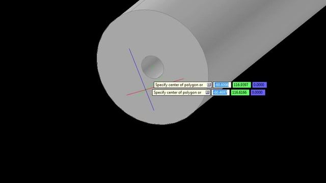 AutoCAD 3D Model of Gas Lamp stem project. смотреть онлайн