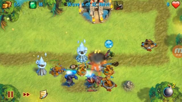 Let's Play - Towers N' Trolls, Level 1-4, Lonely Forest смотреть онлайн