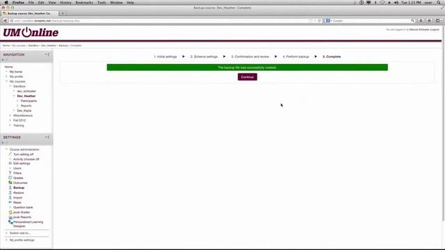 Moodle 2 Backing Up a Course смотреть онлайн
