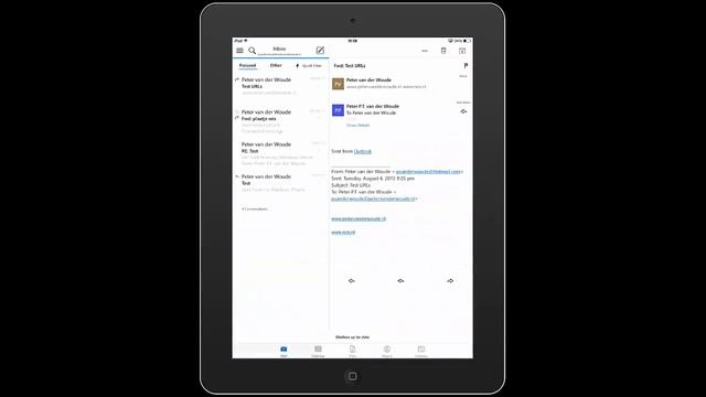 Copy and paste in the Microsoft Outlook app смотреть онлайн