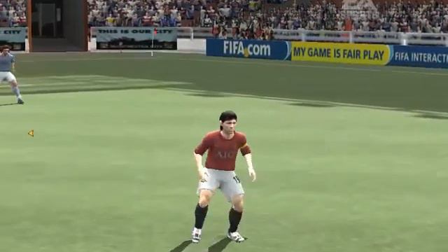 Messi amazing skill in Fifa 08 смотреть онлайн