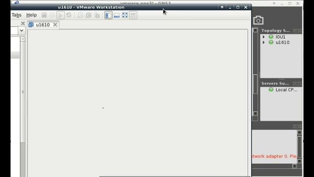 Import VMWare Virtual machine into GNS3 смотреть онлайн