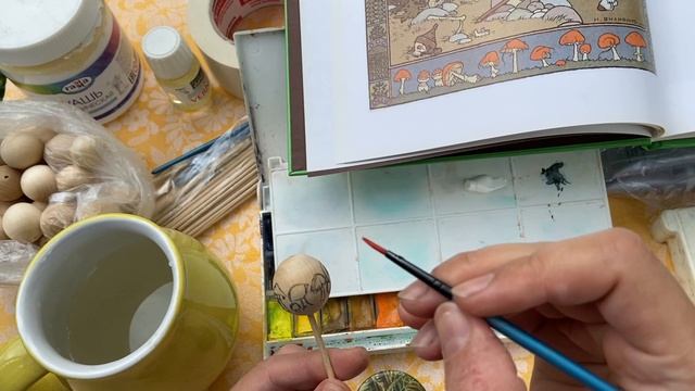 БУСИНА РУЧНОЙ РАБОТЫ. РОСПИСЬ БУСИНЫ. АВТОРСКИЕ УКРАШЕНИЯ смотреть онлайн