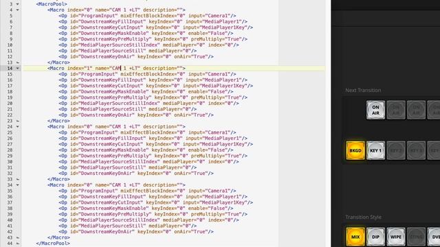 Duplicating and Editing Macros in the XML File - ATEM Mini Pro, ATEM Mini Tips 03 смотреть онлайн