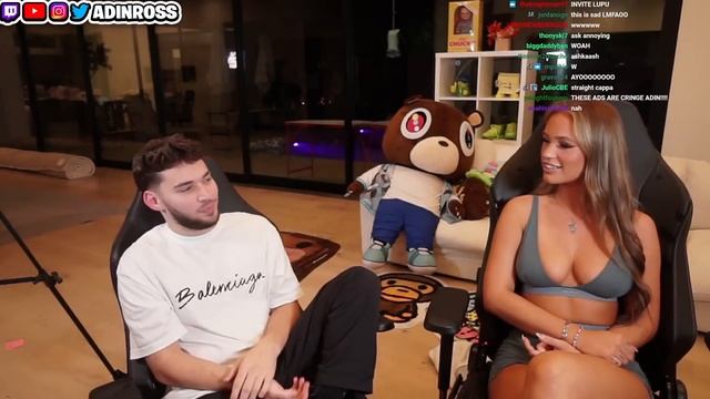 Sky Bri X Adin Ross FULL Stream смотреть онлайн