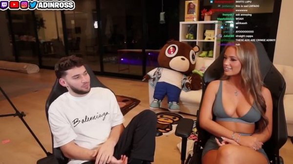 Sky Bri X Adin Ross FULL Stream