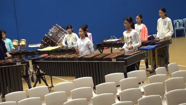 Rhapsody in Blue, by Gershwin, arr. Chiu | DGJS Senior Percussion Band смотреть онлайн