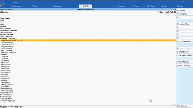 Tally Add On : Quick Group Select for Multiple Ledger in Tally Prime Software смотреть онлайн