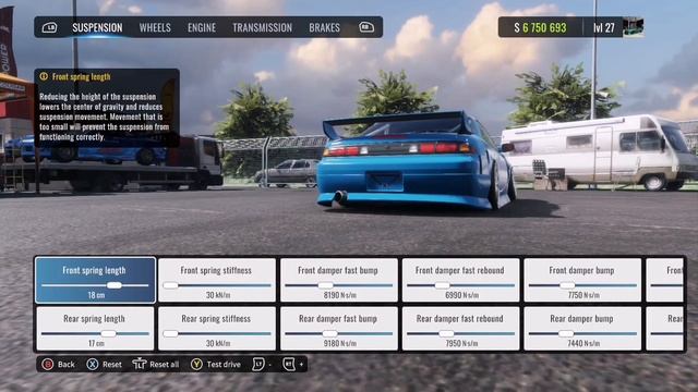FUJIN SX (Nissan Silvia S14) Fast Spec Tune смотреть онлайн