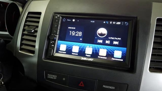 Установка магнитолы Mitsubishi Outlander XL смотреть онлайн
