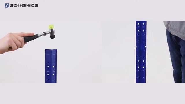 SONGMICS Heavy Duty Shelving Assembly Guide Video GLR30Q UK смотреть онлайн