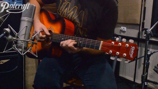 Polcraft 3/4 3TS ГИТАРА акустическая - Польша смотреть онлайн