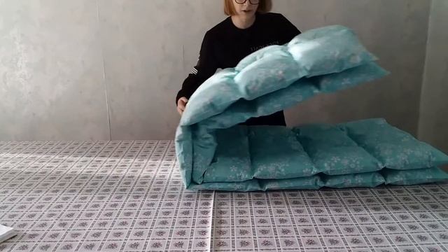 Обзор одеяла из утиного пуха-пера 150×220 смотреть онлайн