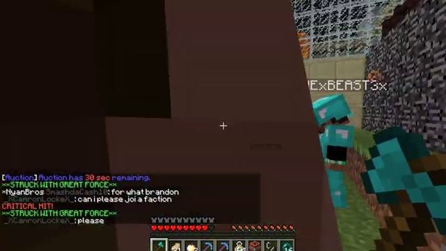 Meowmixboi PvP Logging on DiamCraft смотреть онлайн