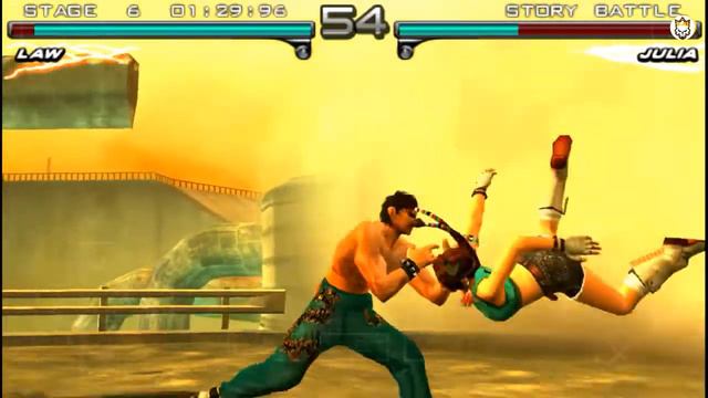 TEKKEN 7 (Law) story mode full gameplay смотреть онлайн