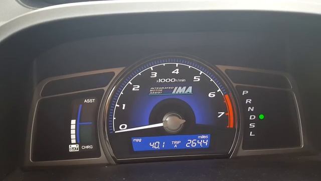 Honda Civic Hybrid  - Mileage Improvement Update...still About 40 Mpg