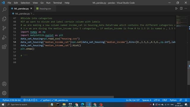 what is np.cut in ML | numpy.cut | bins | labels | Timepasscoders смотреть онлайн