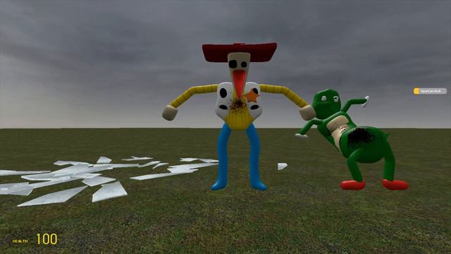 SPARTAN KICKING ALL TEAM 3D SANIC CLONES MEMES: NEW Update in Garry's Mod! #99 смотреть онлайн