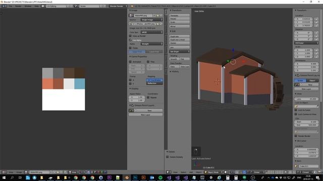 Blender Modeling Lowpoly Water Mill - Import to Unity3D смотреть онлайн