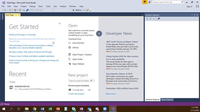 CIS150 102 SP20 L2 Intro and Visual Studio смотреть онлайн