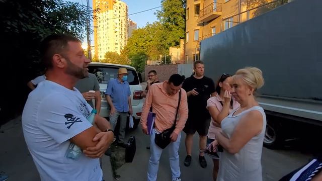 Спілкування мешканців Ширми (Київ) з забудовником на вул. Гвардійська, 8. смотреть онлайн