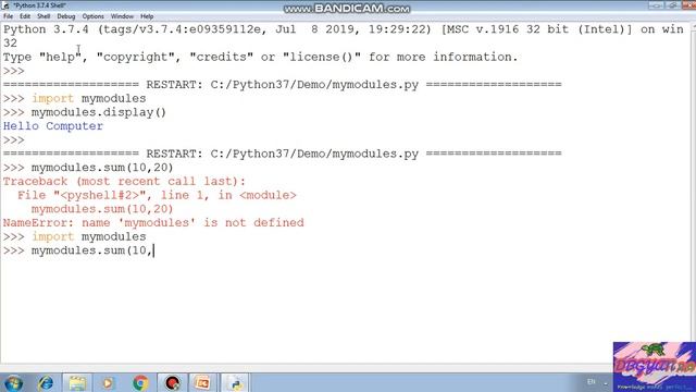 Python Modules Exercise смотреть онлайн