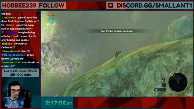 Breath of the Wild but Link can't walk смотреть онлайн