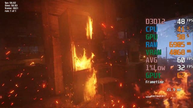 GeForce RTX 2060 -- AMD Ryzen 3 3100 -- Metro Exodus Ray Tracing Benchmark смотреть онлайн